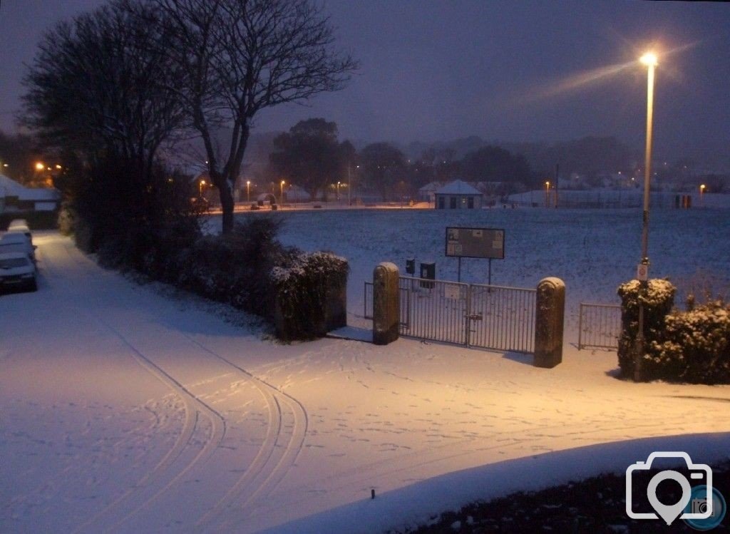 Winter comes early to Penzance - 8 a.m., 2 Dec'10