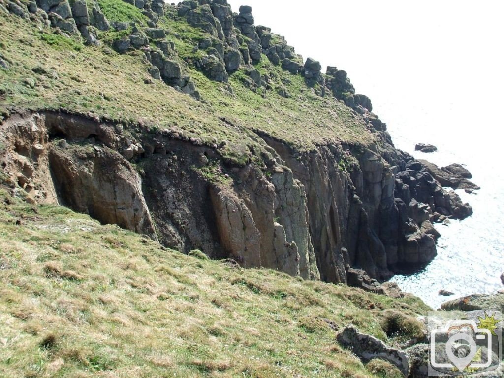 Zawn near Porthgwarra