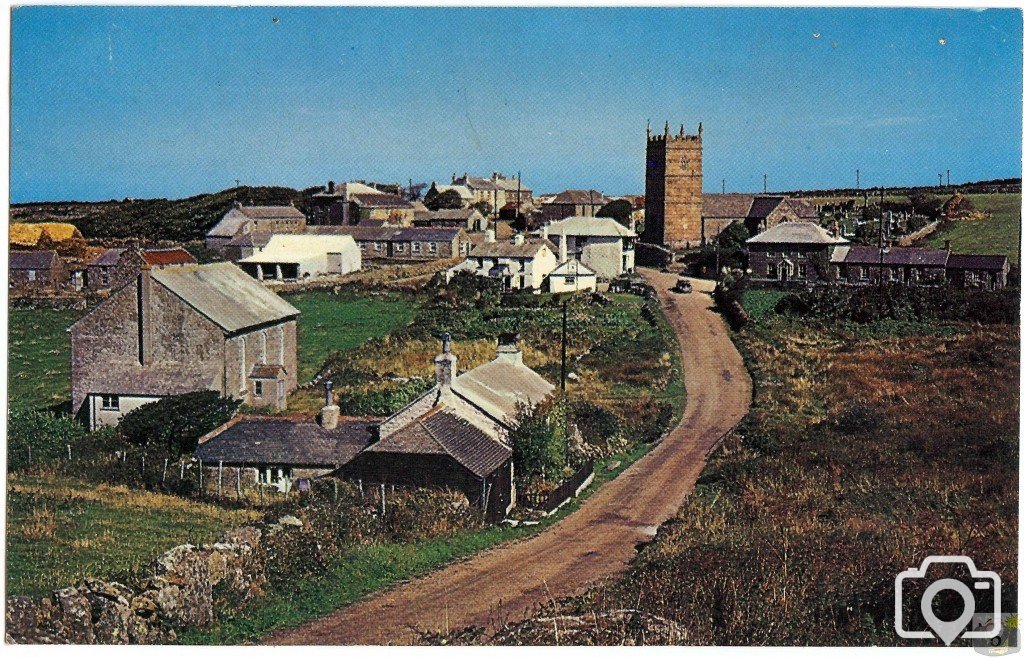 Zennor  - a Plastichrome card