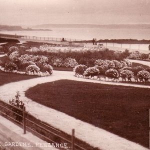 Bolitho Gardens seafront.