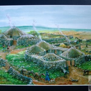 Chysauster Prehistoric Village - 2Sept10