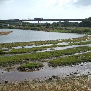 Overflow for the Hayle Estuary and River