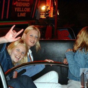 The Waltzers by night - May 2003