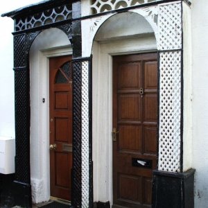North Parade Regency doorways, 2007