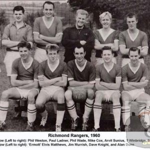 Richmond Rangers - 1960