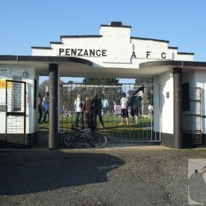 Entrance to Magpies' ground, Penlee Park
