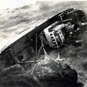 'Jeanne Gougy' wreck in November, 1962, the Year of the Ash Wednesd