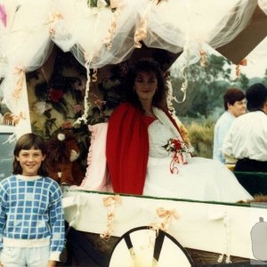 Lions Carnival Queen, Penzance Carnival, 31 Aug., 1987