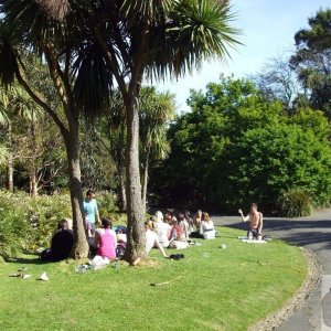 Yet more young folk enjoy Morrab Gdns - 22may10