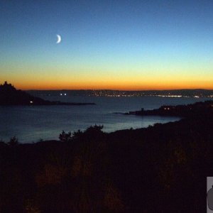 St Michael's Mount at dusk