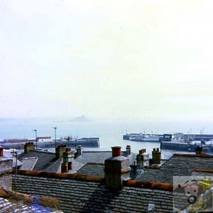 View from attic window of No 1, New Street