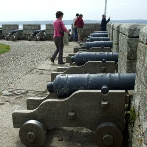 Cannons, St Michael's Mount - 18May10