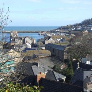 Newlyn from Tolcarne Rocks