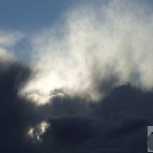Clouds rise over Newlyn