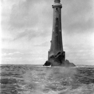 Bishop Rock Lighthouse in 1965