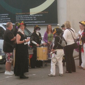 Musicians in Princes Street