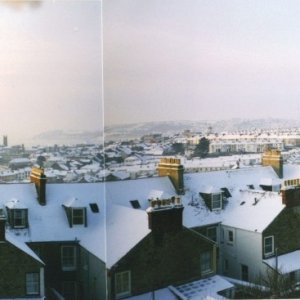Snowy Rooftop Panorama