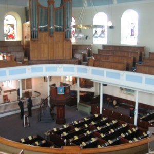 Interior of Chapel Street Methodist Church