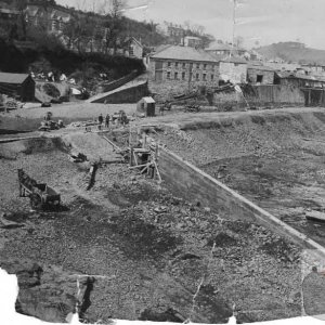 Building the road to Newlyn Town