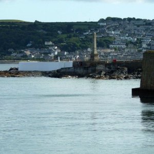 View from the South Pier of Battery Rocks
