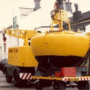 Buoy at Trinity House depot