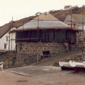 Renovation of the Round House Sennen Cove - January 1981