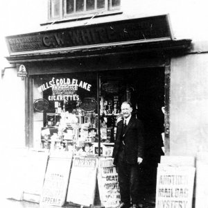 C W White Stationer Tobacconist and Newsagent