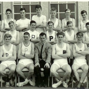 Grammar School Athletics Team 1956