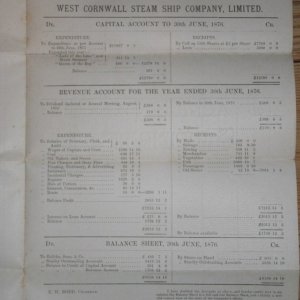 West Cornwall Steamship Company Page 2