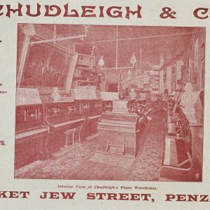 Chudleigh and Co Market Jew Street Interior Flyer