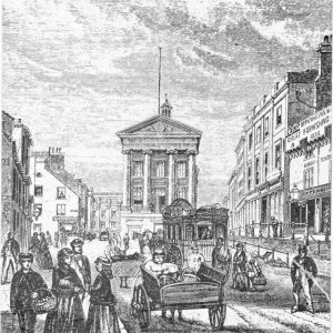 Market Jew Street Early in 1872