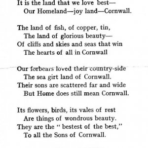 Old Cornish Poem