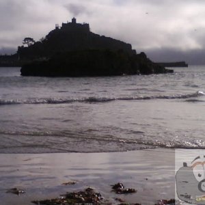 St Michael's Mount at dusk