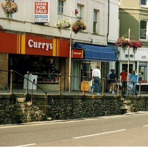 Currys old shop and Radio Rentals