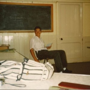 Me in Old St. Paul's School in Summer