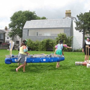 Newlyn raft race