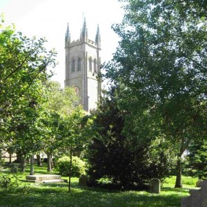 Churchyard view