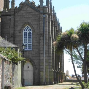 Churchyard view