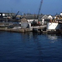 Scillonian III in the Dry Dock in May 1977