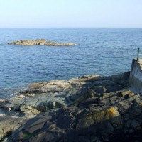 The Island, Pedn Olva, Battery Rocks