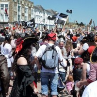 Pirate gathering on the Prom - 26Jun11