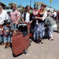 Pirate gathering on the Prom - 26Jun11