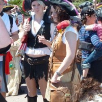 Pirate gathering on the Prom - 26Jun11