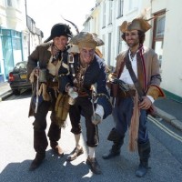 Pirate gathering on the Prom - 26Jun11