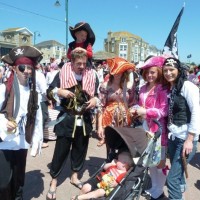 Pirate gathering on the Prom - 26Jun11