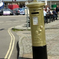 The Golden Postbox