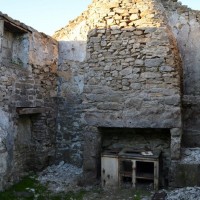 Fireplace Castle-an-Dinas Cottage