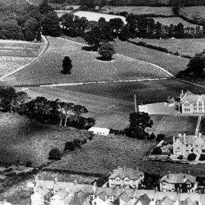 Aerial View of School 1930