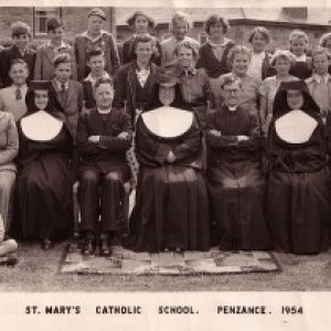 St Marys RC School 1954