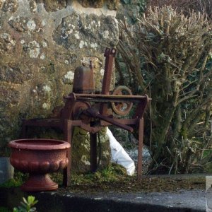 Identify this strange machine at Treen!